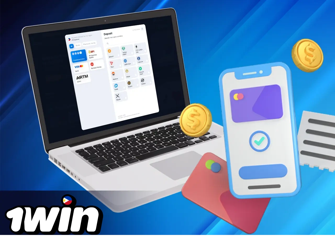 Available casino payment methods for the Philippines