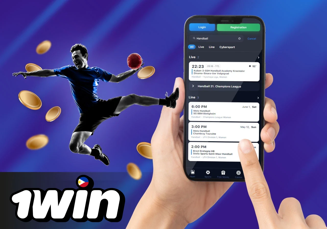 Handball betting for Philippine users