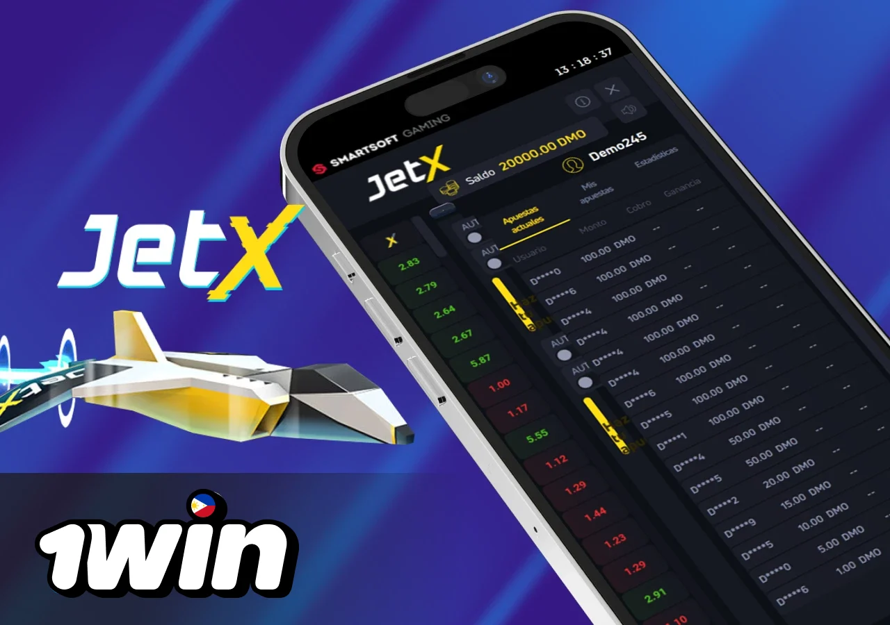 JetX is a popular game among Philippine users