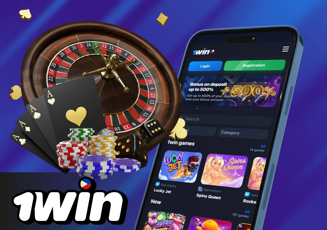 Available casino games on the online casino platform