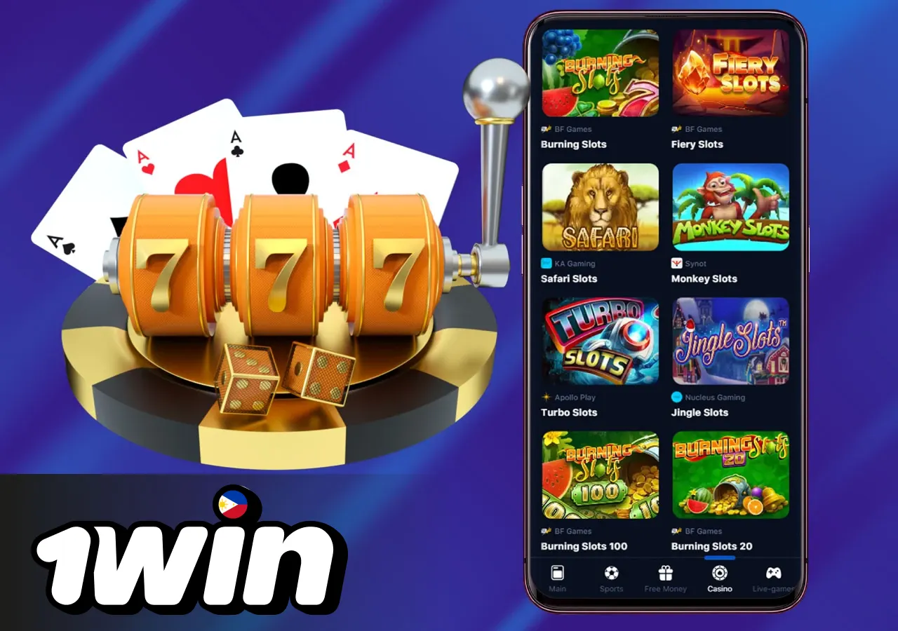 Exciting slot games on the bookmaker's platform